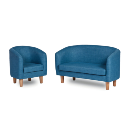  Millhouse Home From Home Early Years Indoor Wooden Tub Chair &amp; Sofa