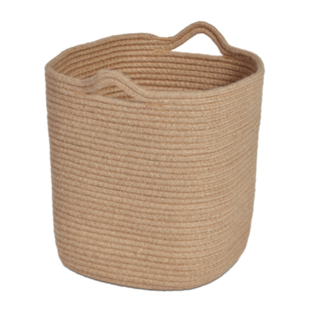 Millhouse Indoor Rope Storage Baskets - Natural (Set of 10)