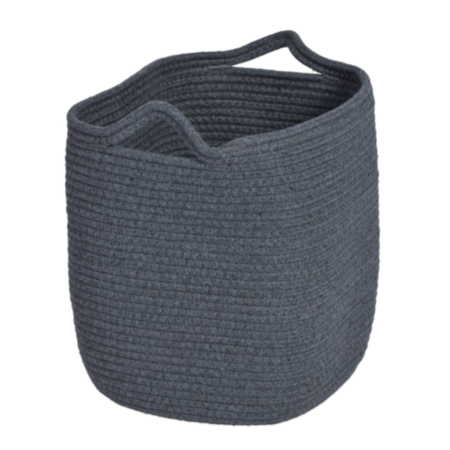 Millhouse Indoor Rope Storage Baskets - Dark Grey (Set of 10)
