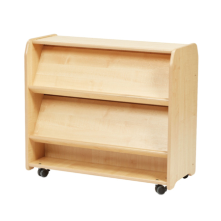 Millhouse Mobile Double-sided Wooden Book Display