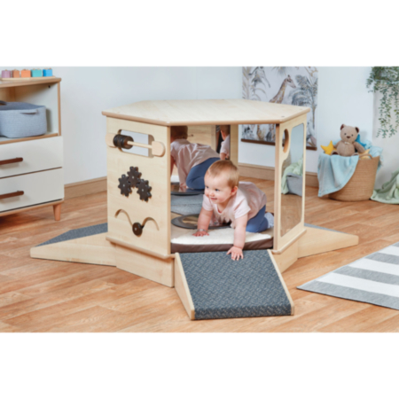 Millhouse Magical Mirror Den with Ramps and Sensory Cushion  