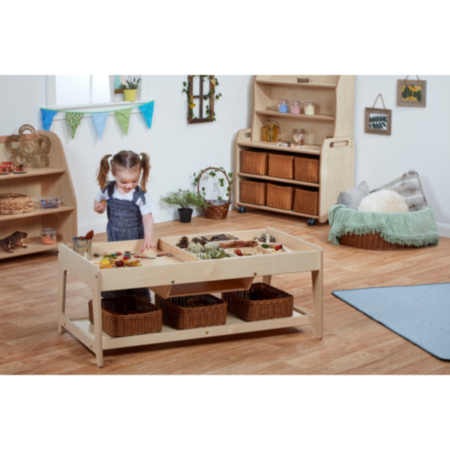 Millhouse Early Years Indoor Maple Investigation Table