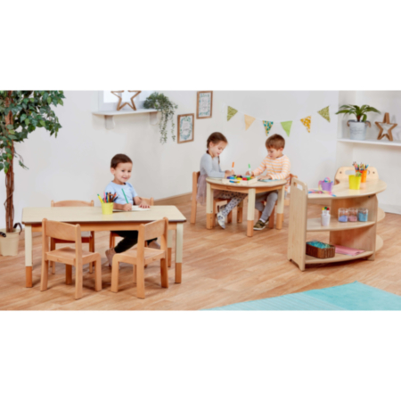 Millhouse Height Adjustable Classroom Circular Table