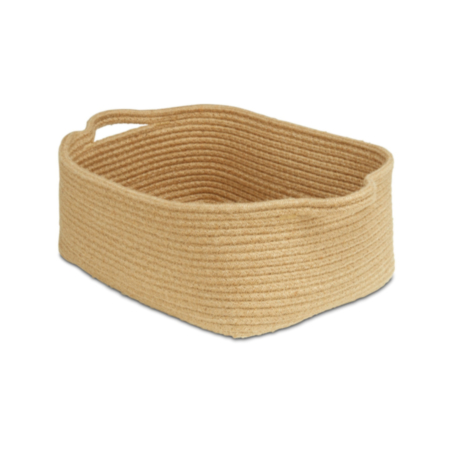 Millhouse Natural Shallow Rope Basket (PK of 6)  