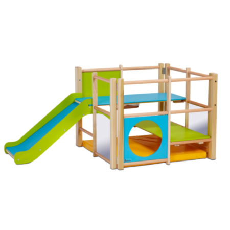 Millhouse Toddler Indoor Wooden Activity Climbing Frame Centre