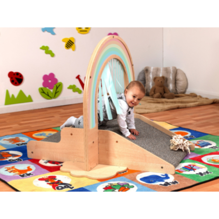 Millhouse Toddler Rainbow Crawl Through Unit