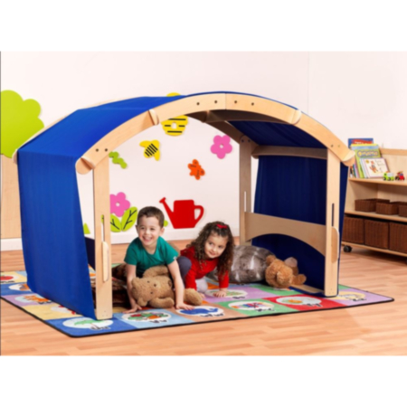 Millhouse Indoor and Outdoor Folding Den with Rainbow Den Kit - Bundle Deal