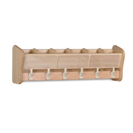 Millhouse Welcome Cloakroom Wall Mountable Cubby with 6 Hooks 