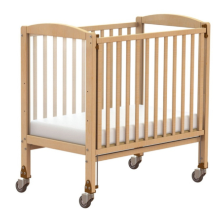 Millhouse Commercial Wooden Dropside Cot