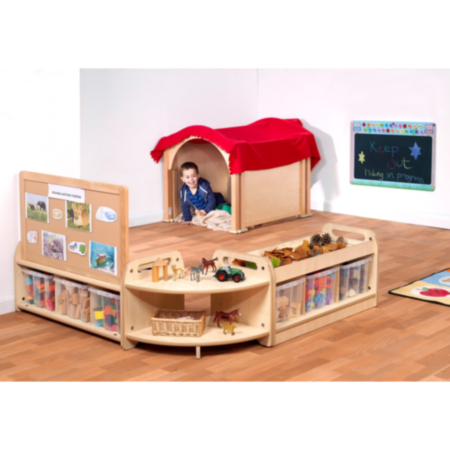 Millhouse Early Years Mini Hide &amp; Seek Zone - Bundle Deal
