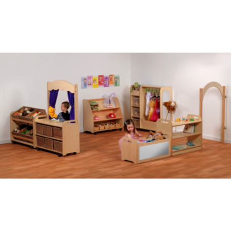 Millhouse Early Years Dressing Up Furniture Play Zone - Bundle Deal