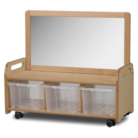 Millhouse Early Years Storage Unit with Mirror
