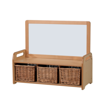 Millhouse Early Years Low Magnetic Storage Unit without Castors