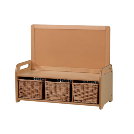 Millhouse Early Years Low Display Storage Unit without Castors