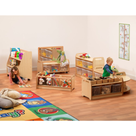 Millhouse Early Years Explorer Zone Storage - Bundle Deal