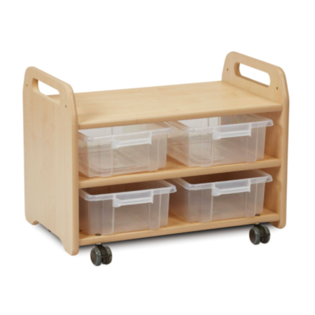 Millhouse Tall Easel Stand/Storage Trolley 2 Station