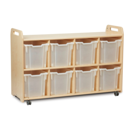 Millhouse 4 Column Shelf Storage with Trays