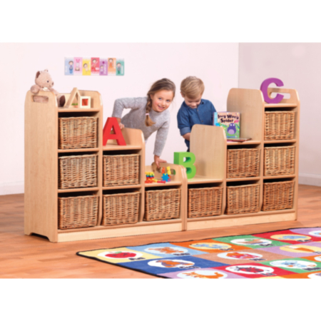 Millhouse Early Years Stepped Storage - Right Hand