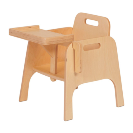 Millhouse Sturdy Solid Wood Commercial Nursery Feeding Chair