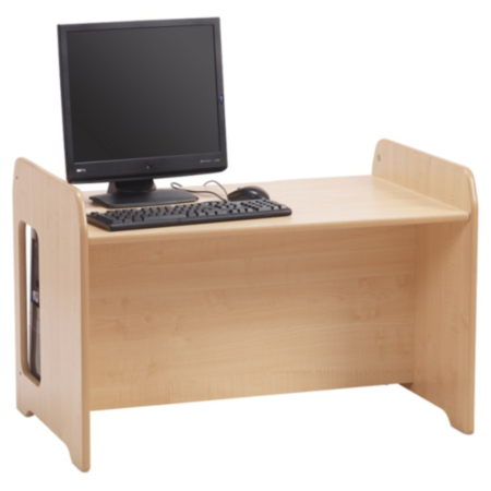Millhouse Early Years Wooden Computer Workstation