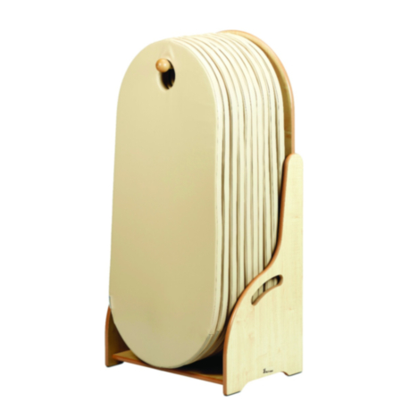 Millhouse Slumberstore Free Standing Cream Sleeping Mats