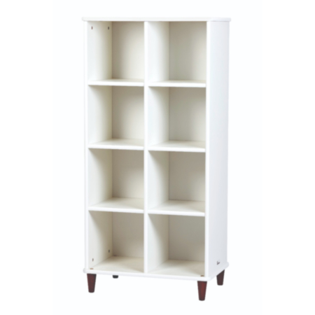 Millhouse Bambino White Freestanding Tall 8 Compartment Storage Unit