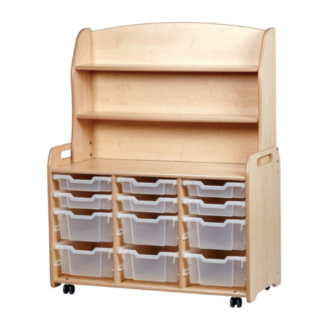 Millhouse Triple Column with Welsh Dresser Add-on with 6 Shallow, 6 Deep Trays