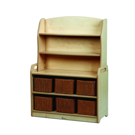 Millhouse Welsh Art Dresser ad Display Storage Unit with Baskets
