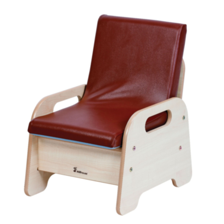 Millhouse Early Years Soft Seating Wooden and Vinyl Armchair