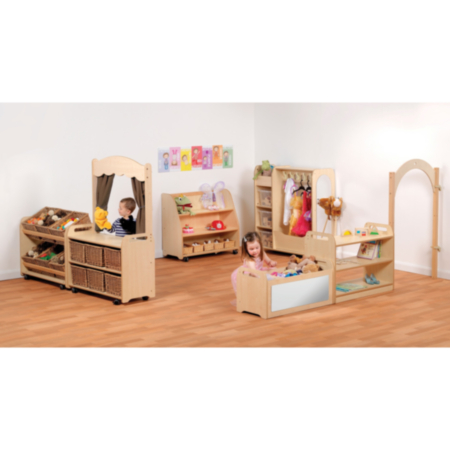 Millhouse Indoor Wooden Classroom Dressing Up Play Zone 