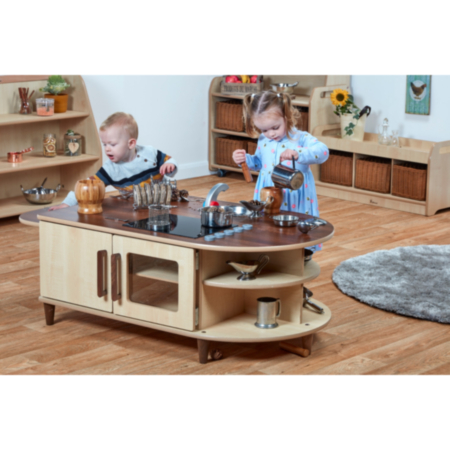 Millhouse Early Years Island Role Play Kitchen - Toddler