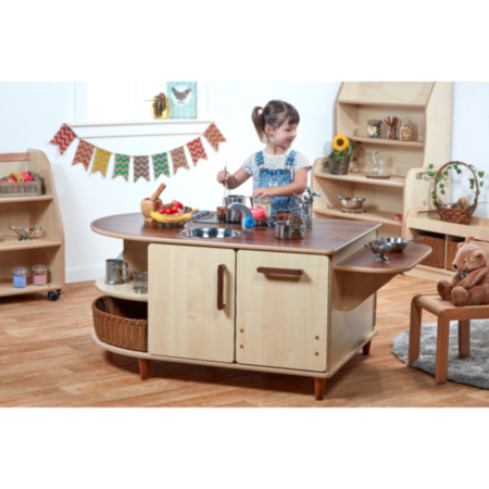Millhouse Early Years Maple Collaborative Island Kitchen