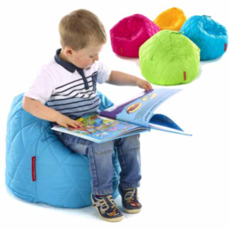 Quilted Toddler Bean Bags - Set of 6