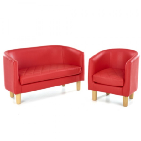 Quilted Children&#039;s Tub Sofa