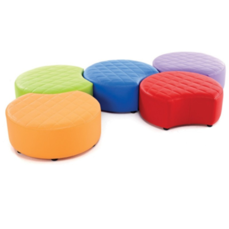 Quilted School Library Snuggle Seat 