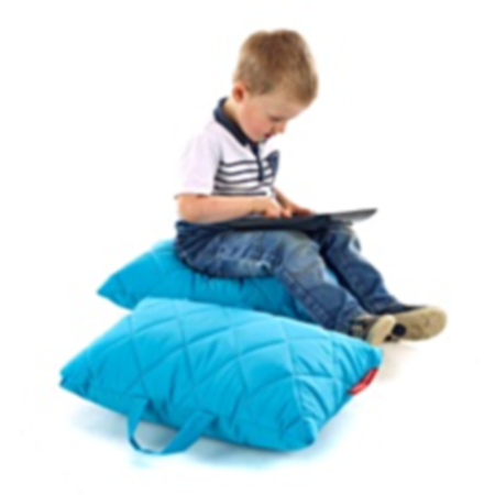 Quilted Rectangular Outdoor Cushions Set of 10