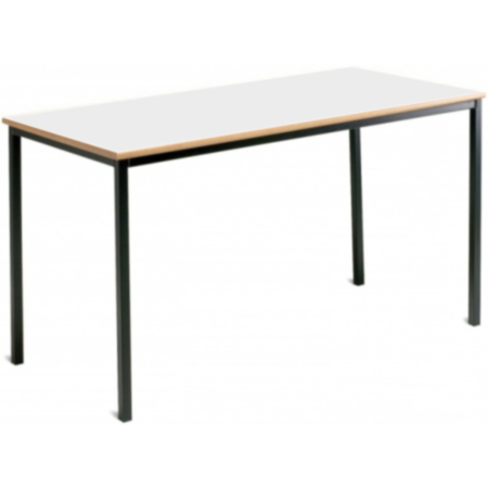Fully Welded Classroom Table with White Top