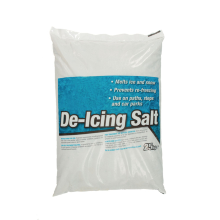 1 X 25kg White De-Icing Salt