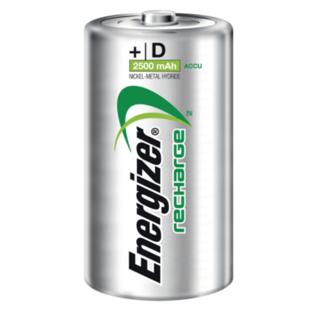 Rechargeable Battery D HR20  Pack 2