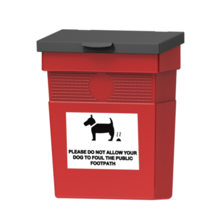 Outdoor Regent Pet Hygiene Bin for Public Spaces