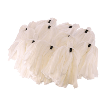 White Socket Mop Head  Pack 10
