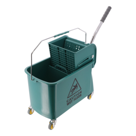 20L Speedy Bucket and Wringer Green