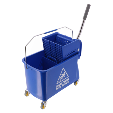 20L Speedy Bucket and Wringer Blue