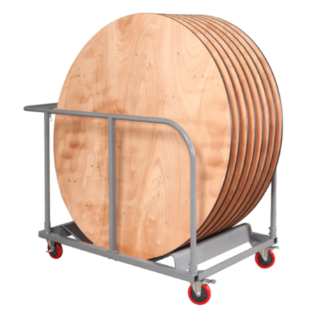 Mogo Round Folding Table Trolley