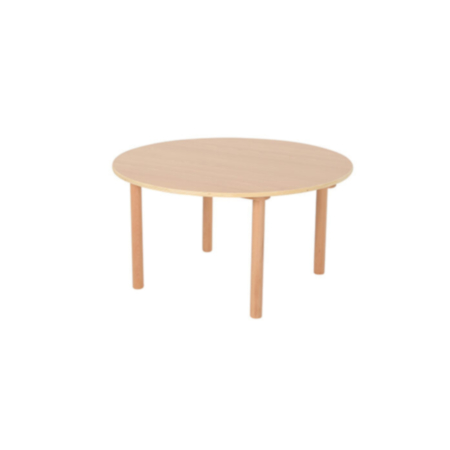 Early Years Natural Beechwood Round Classroom Table