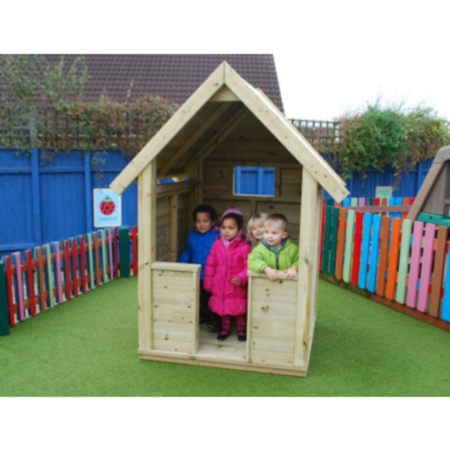 Wooden Outdoor Nursery Den