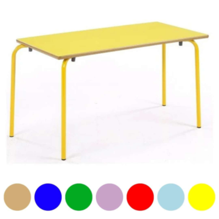 Metalliform Nursery Rectangular Classroom Table
