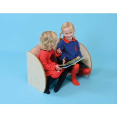 Mini Range Nursery Children&#039;s Bench with Seat Pad 