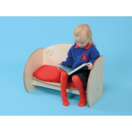 Mini Range Nursery Children&#039;s Bench with Seat Pad 