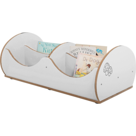 Mini Range Wooden 4 Compartment Toy and Book Storage